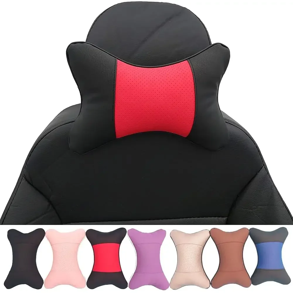 Car Neck Pillows 2pcs Pack Car Headrest Pillow Pu Leather Car Cervical Pillows for Traveling Car Pillows Filled by Fiber (Bla
Car Neck Pillows 2pcs Pack Car Headrest Pillow Pu Leather Car Cervical Pillows for Traveling Car Pillows Filled by Fiber (Bla