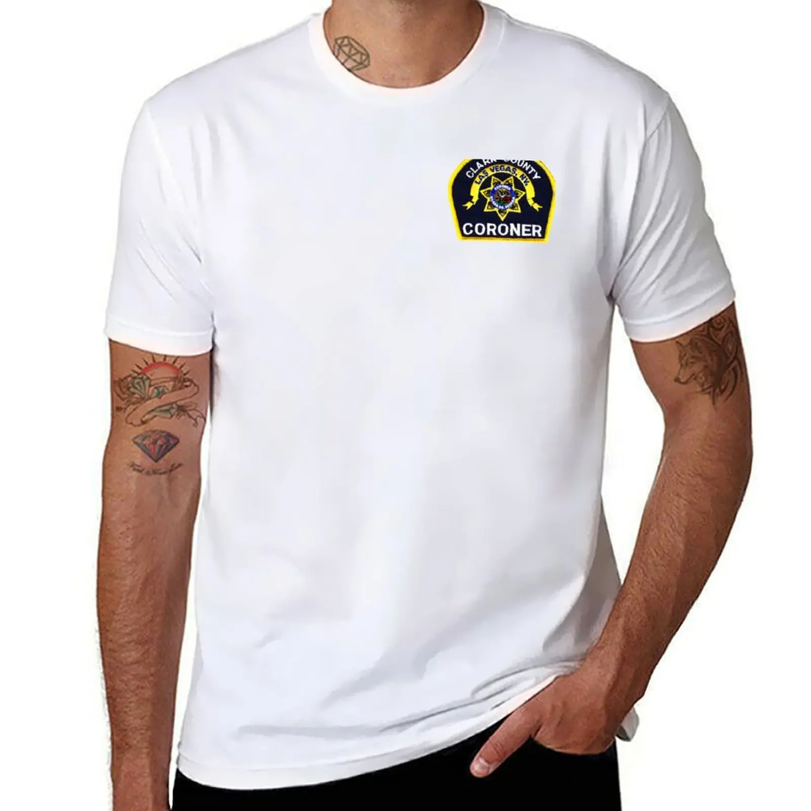 Clark County Coroner T-Shirt man t shirt cotton high quality printed t shirts for man T-Shirt
Clark County Coroner T-Shirt man t shirt cotton high quality printed t shirts for man T-Shirt