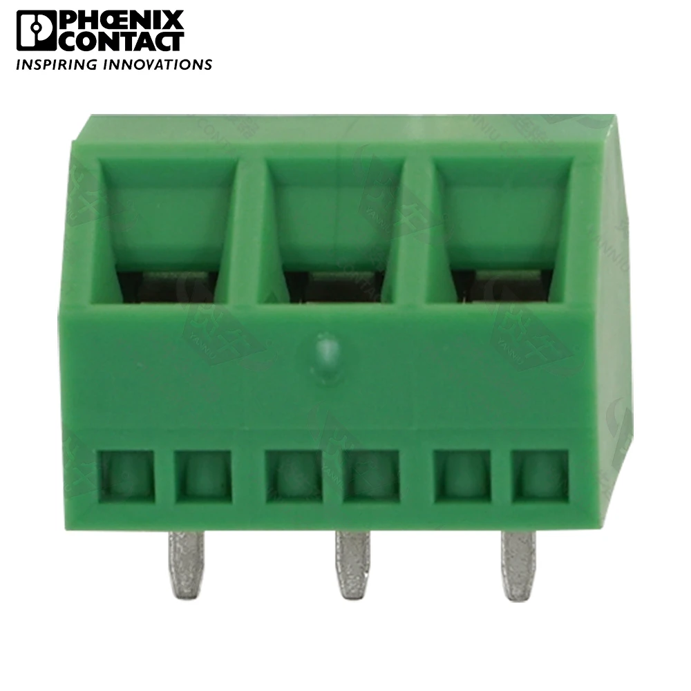 1Pcs 5.0mm Original Genuine Phoenix Contact Connector PCB Screw Terminal Block 3 Pin SMKDSN 1.5 5.0 1869075 17.5A 400V
1Pcs 5.0mm Original Genuine Phoenix Contact Connector PCB Screw Terminal Block 3 Pin SMKDSN 1.5 5.0 1869075 17.5A 400V