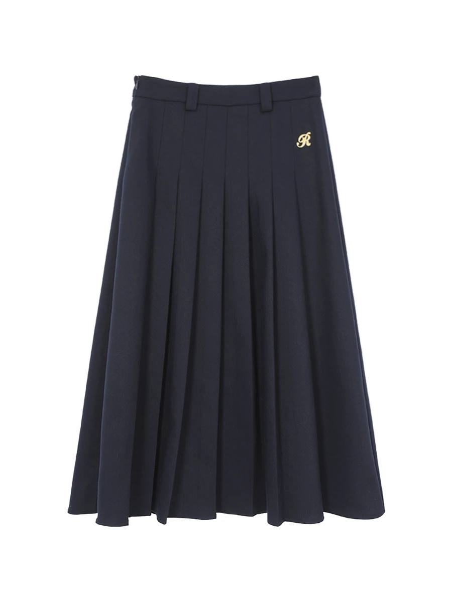 Ele Юбка трапециевидной формы с высокой талией, женская осень 2023, новинка Sle, плиссированная длинная утягивающая юбка Dra, простая однотонная юбка
Ele Юбка трапециевидной формы с высокой талией, женская осень 2023, новинка Sle, плиссированная длинная утягивающая юбка Dra, простая однотонная юбка