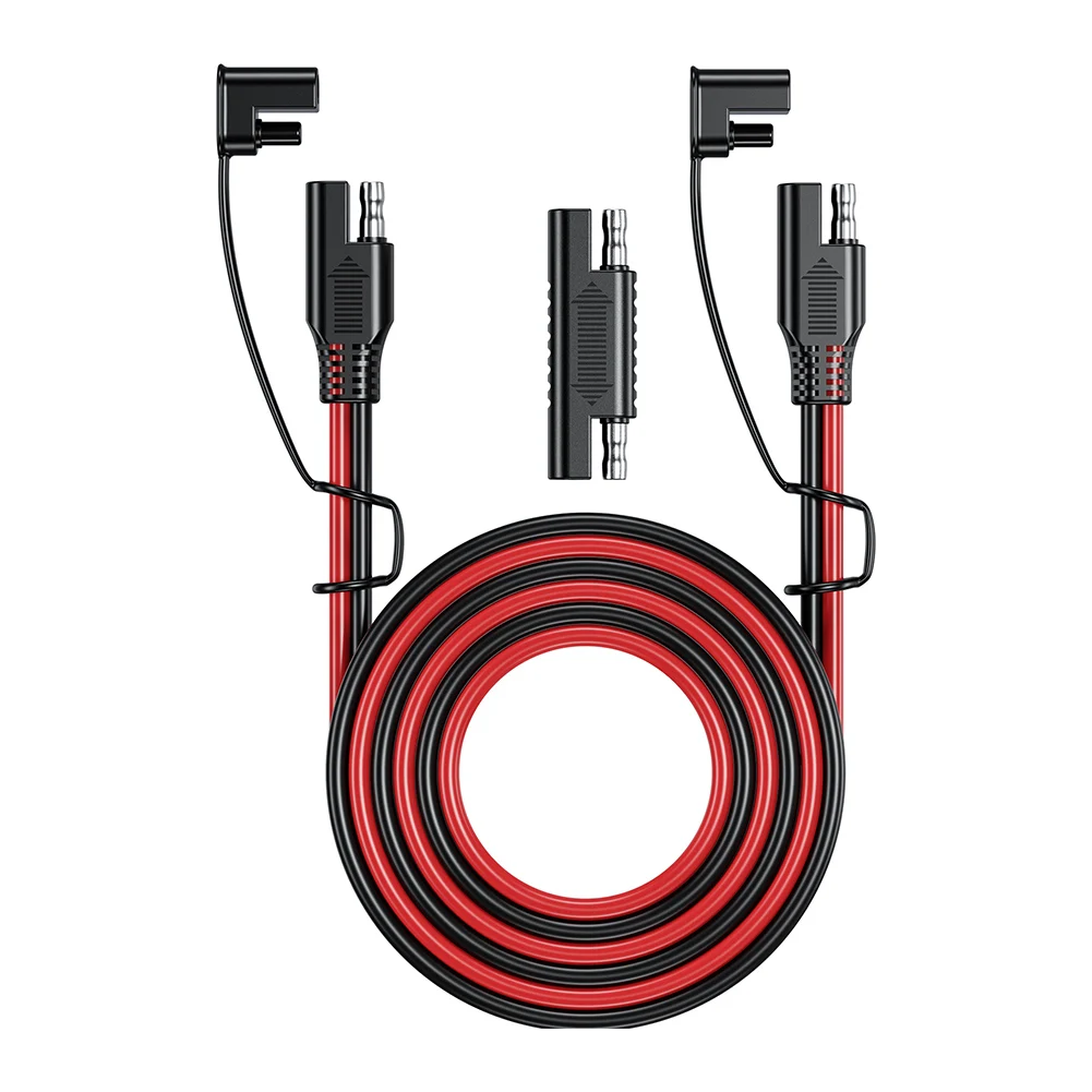 Battery Charging Cable SAE To SAE 12V-36V Solar Plug Cord 16AWG Car Extension Cable Solar Auto Battery SAE Power Cable Connector
Battery Charging Cable SAE To SAE 12V-36V Solar Plug Cord 16AWG Car Extension Cable Solar Auto Battery SAE Power Cable Connector
