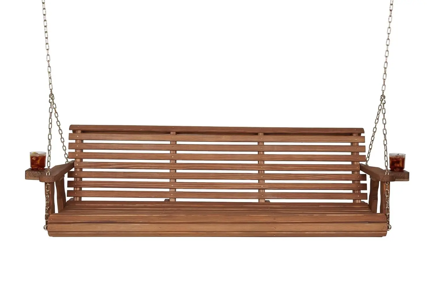 Heavy Duty 700 Lb Capacity Porch Swing with Cupholders (6 Foot, Oak Stain) – Wooden Outdoor Roll Back Swing with, Customized
Heavy Duty 700 Lb Capacity Porch Swing with Cupholders (6 Foot, Oak Stain) – Wooden Outdoor Roll Back Swing with, Customized