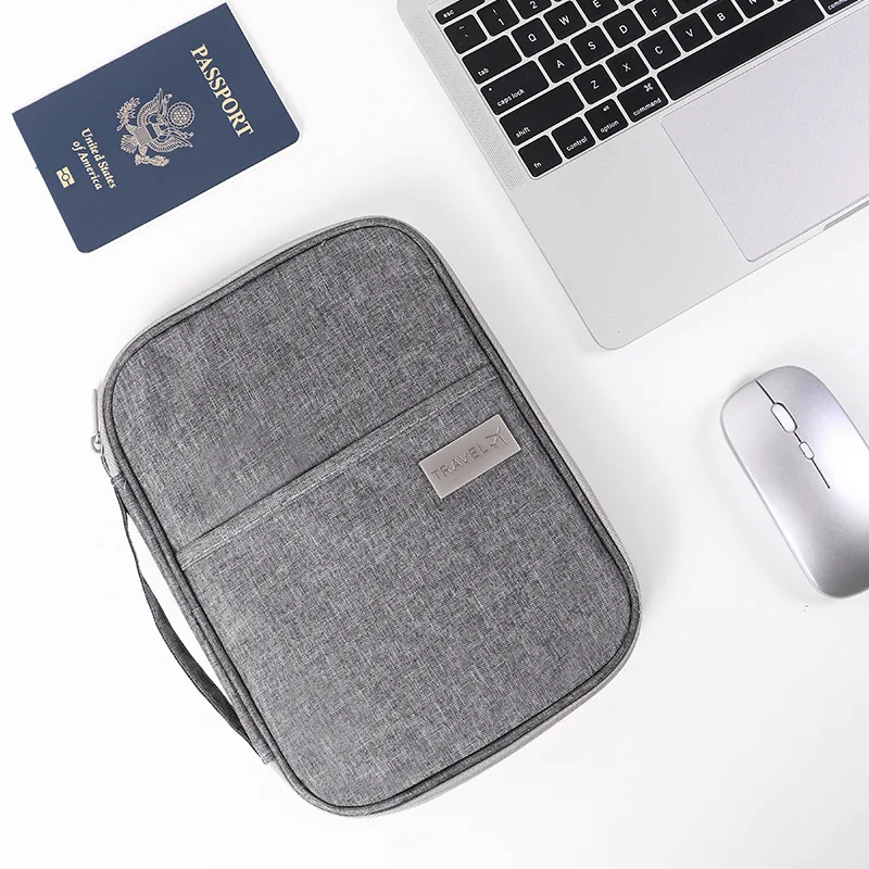 Waterproof Travel Passport Holder Multifunctional Document Organizer Portable Multi-layer Large Capacity Card Storage Bag
Waterproof Travel Passport Holder Multifunctional Document Organizer Portable Multi-layer Large Capacity Card Storage Bag