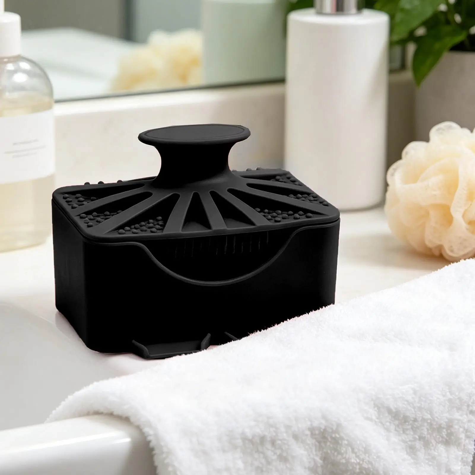 Travel Soap Case Portable Silicone Leakproof Case With Shower Brush 2 In 1 Soap Bar Holder With Lid For Travel Bathroom Gym Bath
Travel Soap Case Portable Silicone Leakproof Case With Shower Brush 2 In 1 Soap Bar Holder With Lid For Travel Bathroom Gym Bath