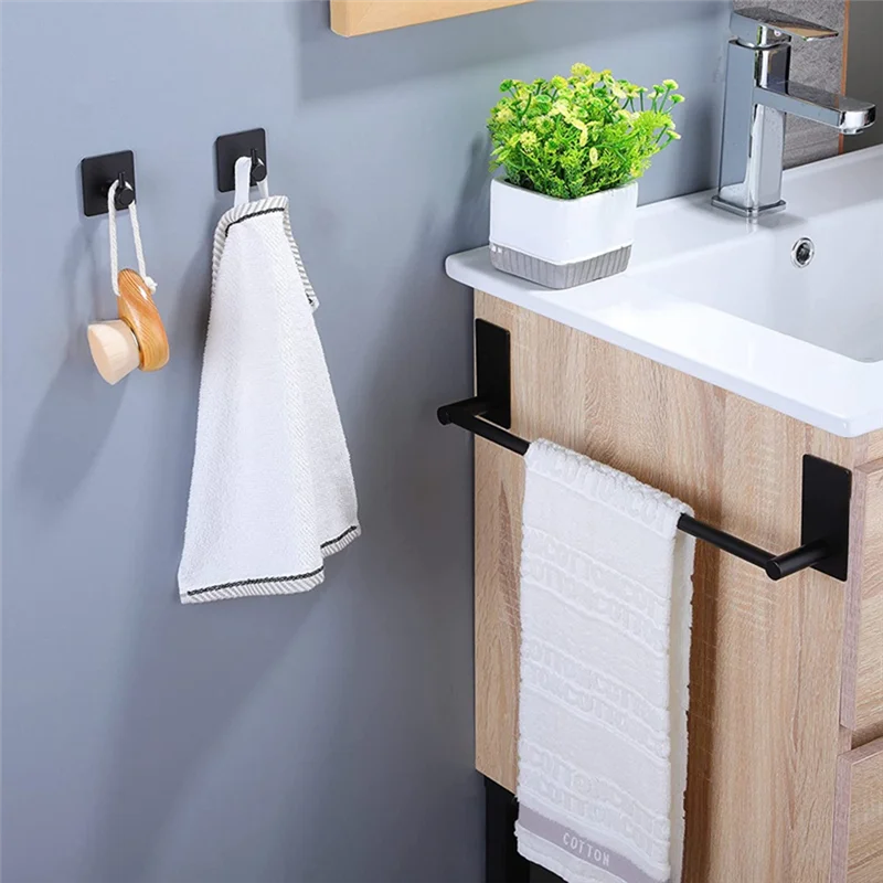 2Pcs Bathroom Towel Bar, 15.7 Inch Towel Racks For Bathroom Wall Mounted, Heavy Duty Bath Hand Towel Holder Organizer Towel Bar
2Pcs Bathroom Towel Bar, 15.7 Inch Towel Racks For Bathroom Wall Mounted, Heavy Duty Bath Hand Towel Holder Organizer Towel Bar