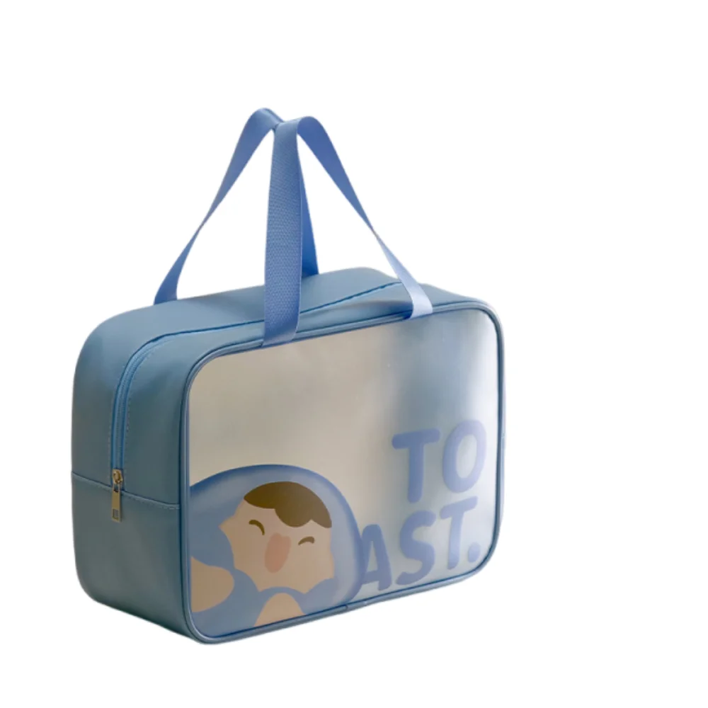 Portable Transparent Wash Bag Frosted Cartoon Print Large Capacity Cosmetic Bag Multi-Functional Waterproof Travel Makeup Case
Portable Transparent Wash Bag Frosted Cartoon Print Large Capacity Cosmetic Bag Multi-Functional Waterproof Travel Makeup Case