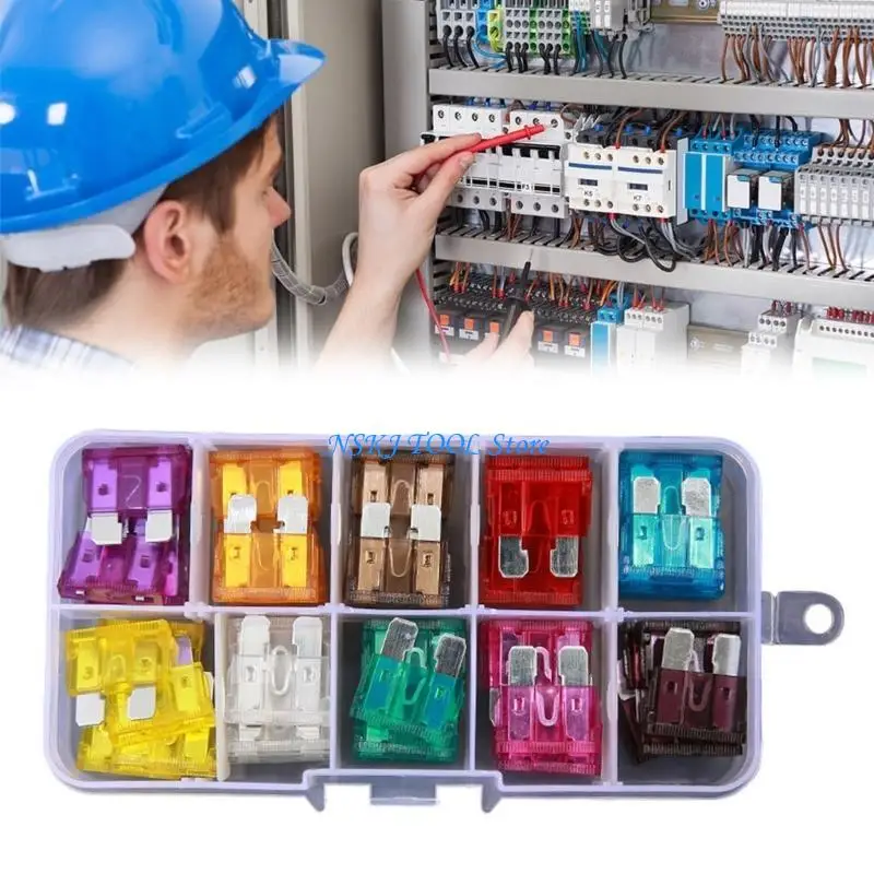 L8RC 50Pcs 3/5/7.5/10/15/20/25/30/35/40A Standard Car Fuses Replacment Automotive Fuses
L8RC 50Pcs 3/5/7.5/10/15/20/25/30/35/40A Standard Car Fuses Replacment Automotive Fuses