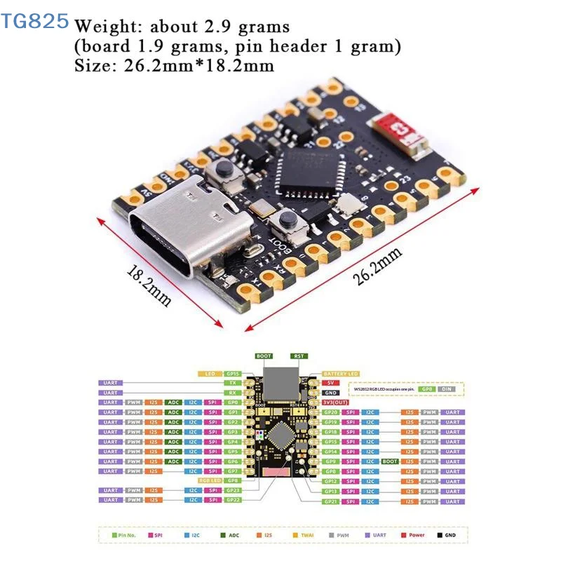 【AN】【AN】ESP32-C3 SuperMini Development Board Microcontroller Programming Learning Controller Core Board
【AN】【AN】ESP32-C3 SuperMini Development Board Microcontroller Programming Learning Controller Core Board