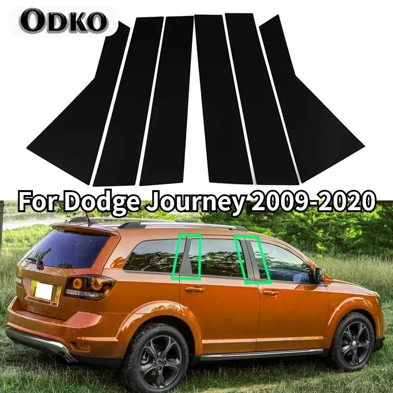 6Pcs Car Window Pillar Posts Door Glossy Black Trim Decal Cover for Dodge Journey 2009-2018 2019 2020 Accessories Parts
6Pcs Car Window Pillar Posts Door Glossy Black Trim Decal Cover for Dodge Journey 2009-2018 2019 2020 Accessories Parts