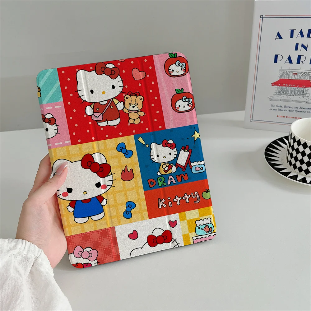 New Hello Kitty Tablet Case for iPad 2024 Air Pro 11 inch 2025 iPad 10th Air 5 4 10.9 Ipad 7 8 9 10.2 9.7 inch Air3 10.5 mini
New Hello Kitty Tablet Case for iPad 2024 Air Pro 11 inch 2025 iPad 10th Air 5 4 10.9 Ipad 7 8 9 10.2 9.7 inch Air3 10.5 mini