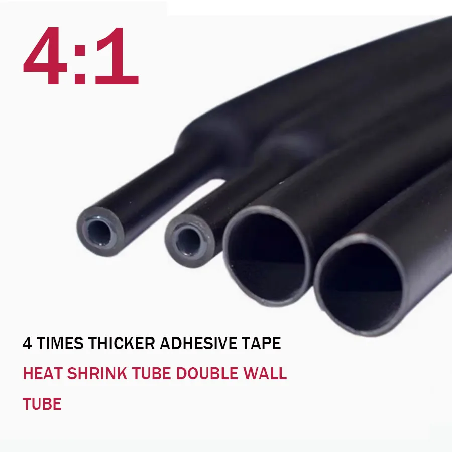 Утолщенная термоусадочная трубка с двойными стенками 4:1, водонепроницаемая, уплотнительная и изолирующая рукав.
Утолщенная термоусадочная трубка с двойными стенками 4:1, водонепроницаемая, уплотнительная и изолирующая рукав.