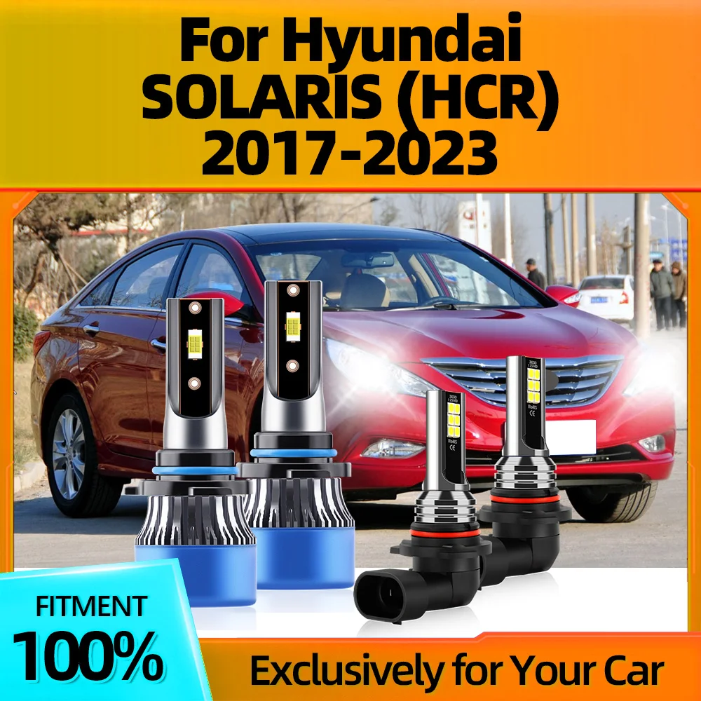 2/4Pcs Car LED Lights Auto Fog Lamp Headlight Bulbs White 6000K For Hyundai SOLARIS (HCR) 2017 2018 2019 2020 2021 2022 2023
2/4Pcs Car LED Lights Auto Fog Lamp Headlight Bulbs White 6000K For Hyundai SOLARIS (HCR) 2017 2018 2019 2020 2021 2022 2023