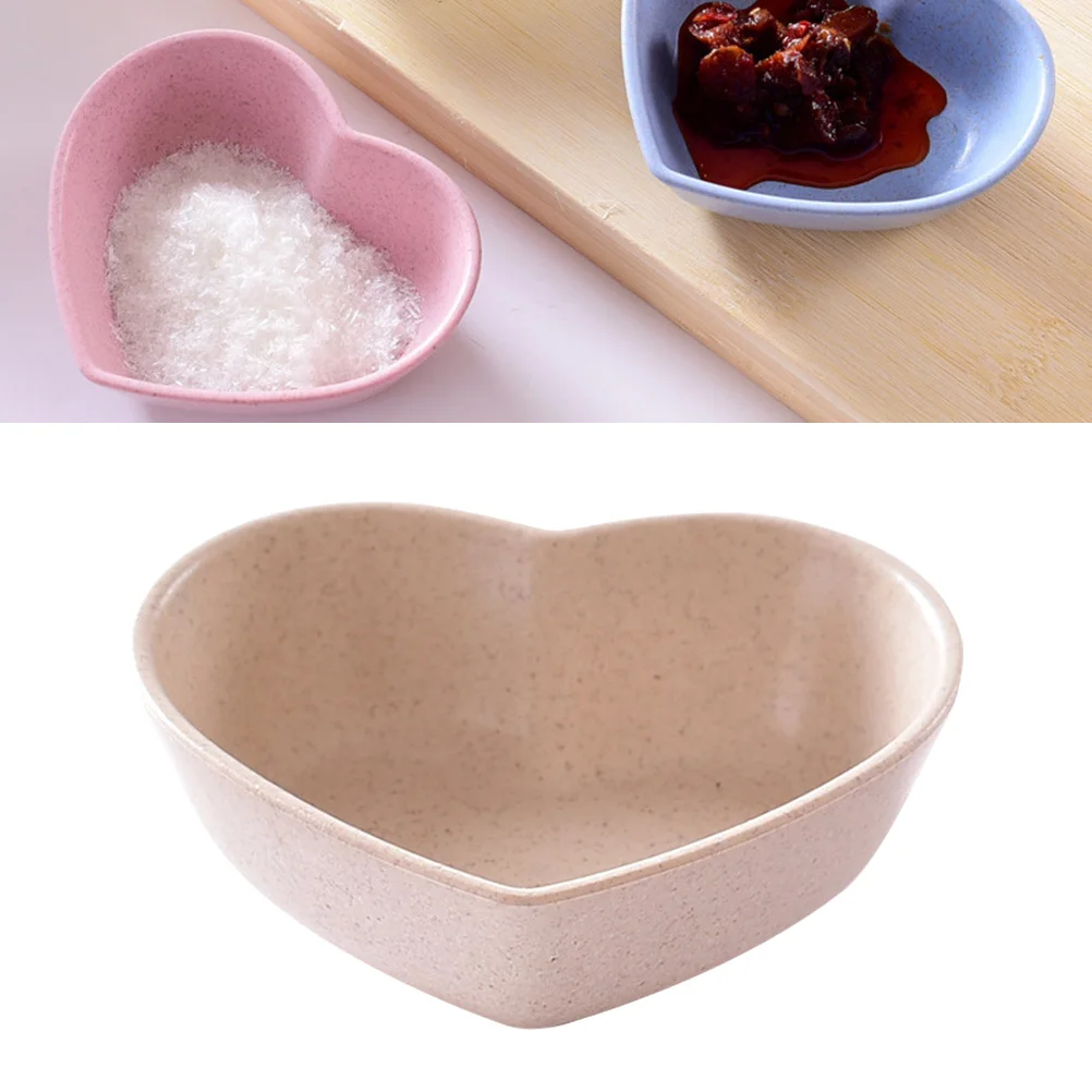 4 Pcs Heart Shaped Sauce Dishes Pink Bowls Cute Sturdy Elegant Sauces Dips Condiments Biodegradable Easy
4 Pcs Heart Shaped Sauce Dishes Pink Bowls Cute Sturdy Elegant Sauces Dips Condiments Biodegradable Easy