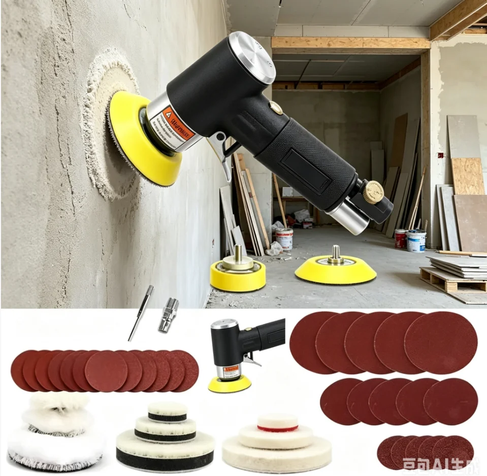 36pcs Orbit Air Sander Mini Pneumatic 1/2/3inch Grinding Machine Set for Car Polishing High Speed Air Powered Polisher Air tool
36pcs Orbit Air Sander Mini Pneumatic 1/2/3inch Grinding Machine Set for Car Polishing High Speed Air Powered Polisher Air tool