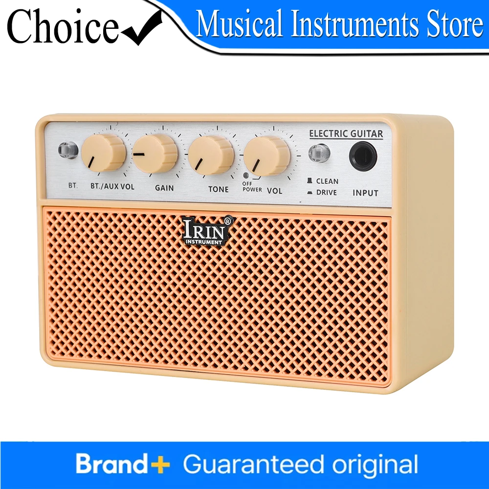 IRIN BA-10 Guitar Amplifier Portable Bluetooth Guitar Amp for Outdoor/Gig/Practice Busking Amp with Rechargeable Battery
IRIN BA-10 Guitar Amplifier Portable Bluetooth Guitar Amp for Outdoor/Gig/Practice Busking Amp with Rechargeable Battery