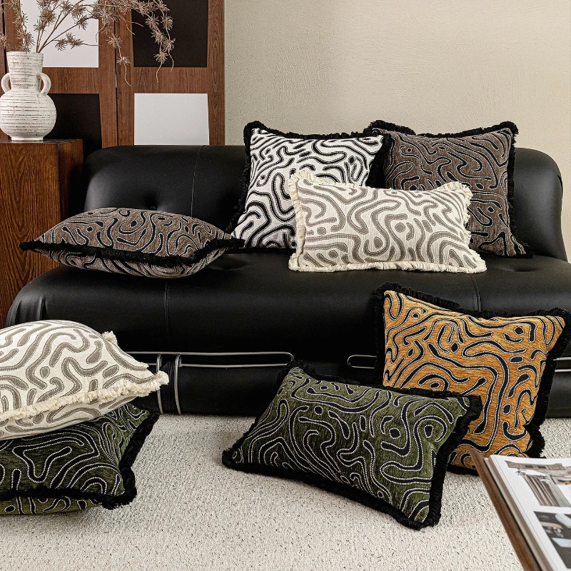 Декоративная наволочка из жаккарда и шенилла с винтажным тиснением, 30x50/45x45 см, для подушки-валика, для дома
Декоративная наволочка из жаккарда и шенилла с винтажным тиснением, 30x50/45x45 см, для подушки-валика, для дома