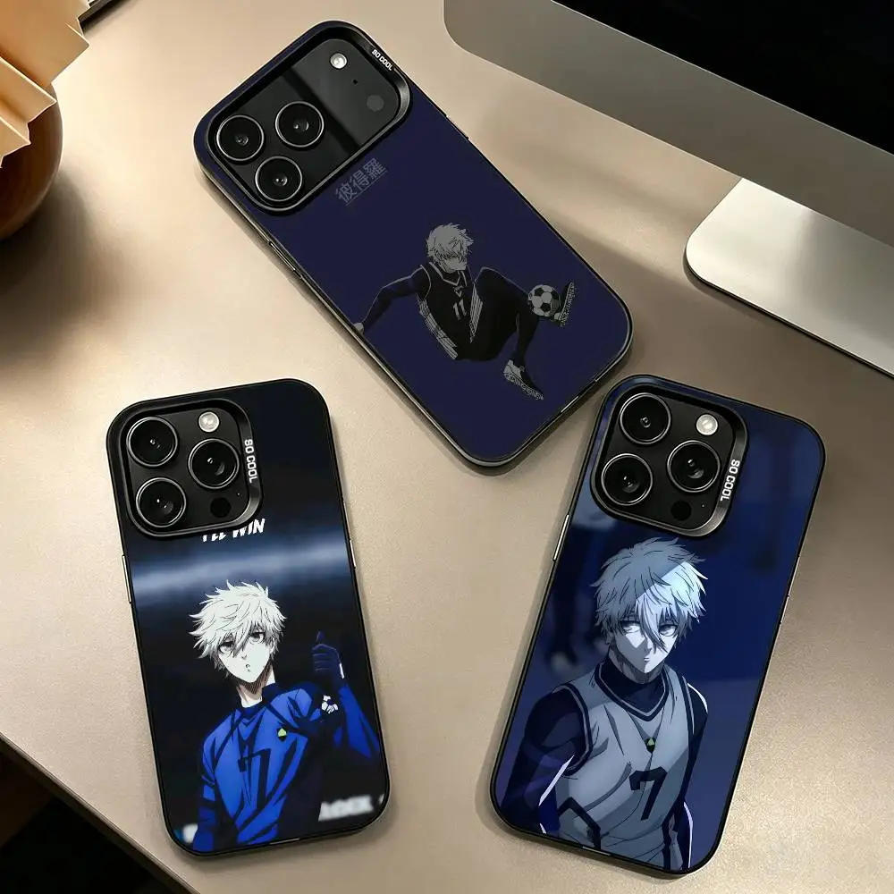 Blue L-Lock Anime Nagi Seishiro Phone Case For iPhone17,16,15,14,13,12,11 Plus,Pro Max,XS,Colorful Silver Phone case Funda Cover
Blue L-Lock Anime Nagi Seishiro Phone Case For iPhone17,16,15,14,13,12,11 Plus,Pro Max,XS,Colorful Silver Phone case Funda Cover