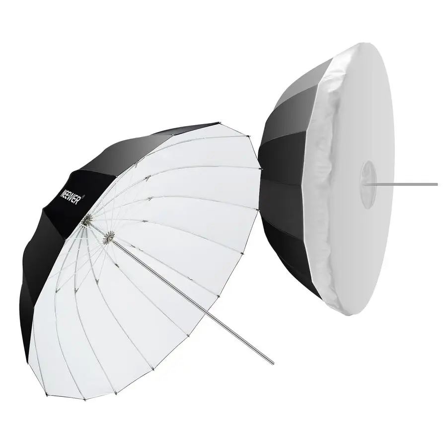71 180cm Parabolic Reflective Umbrella Photography with White Inner, Soft Lighting with Diffuser Cover, Bag, Quick Fold for Came
71 180cm Parabolic Reflective Umbrella Photography with White Inner, Soft Lighting with Diffuser Cover, Bag, Quick Fold for Came