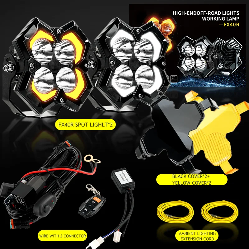12V 80V 120W White Yellow 4Inch Led Work Light Daytime Running Light For Auto Exterior Lighting Offroad 4X4 ATV Lamps Fog Lamp
12V 80V 120W White Yellow 4Inch Led Work Light Daytime Running Light For Auto Exterior Lighting Offroad 4X4 ATV Lamps Fog Lamp