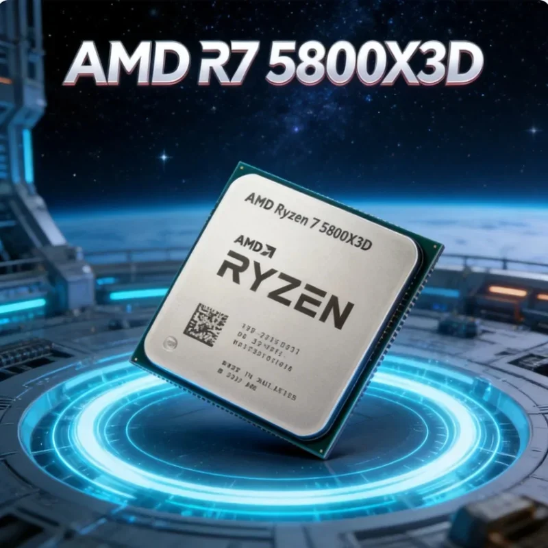 AMD Ryzen 7 5800X3D R7 5800X3D Desktop Gaming CPU Processor 8 Cores 16 Threads Up to 4.5GHz 96MB Cache AM4 DDR4 7nm 105W
AMD Ryzen 7 5800X3D R7 5800X3D Desktop Gaming CPU Processor 8 Cores 16 Threads Up to 4.5GHz 96MB Cache AM4 DDR4 7nm 105W