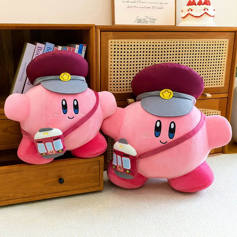 New 65cm Fluffy Kirby Station Attendant Plush Pillow, Ultra-Soft Pink Kirby Stuffed Toy, Cozy Anime Cushion for Sofa & Bed
New 65cm Fluffy Kirby Station Attendant Plush Pillow, Ultra-Soft Pink Kirby Stuffed Toy, Cozy Anime Cushion for Sofa & Bed