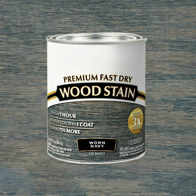 Worn Navy, Premium Fast Dry Wood Stain-297428, 32 fl oz
Worn Navy, Premium Fast Dry Wood Stain-297428, 32 fl oz