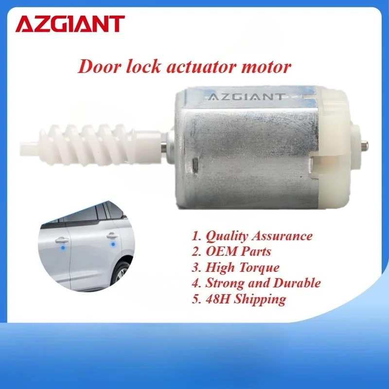 12VDC AZGIANT FC-280SC-18165 Car door lock motor for VW Polo V MK5/Polo AW MK6/Caddy MK4/Up!/Touran 5T1 AD1 AX1 replacement OEM
12VDC AZGIANT FC-280SC-18165 Car door lock motor for VW Polo V MK5/Polo AW MK6/Caddy MK4/Up!/Touran 5T1 AD1 AX1 replacement OEM