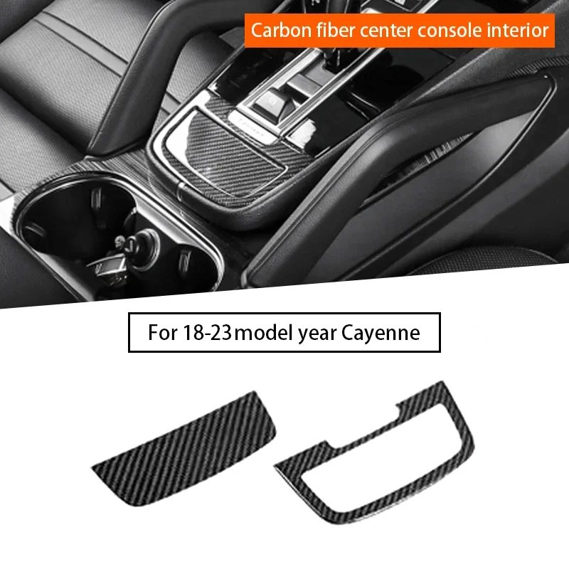 2pcs Automotive Carbon Fiber Center Console Interior for Porsche Cayenne 9Y0.1 2018-2023
2pcs Automotive Carbon Fiber Center Console Interior for Porsche Cayenne 9Y0.1 2018-2023