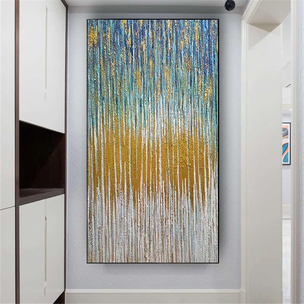 Hot Indoor Mural Pendant Modern Hand-Painted Abstract Oil Painting Real Canvas Picture Wall Art Poster Exhibition For Home Decor
Hot Indoor Mural Pendant Modern Hand-Painted Abstract Oil Painting Real Canvas Picture Wall Art Poster Exhibition For Home Decor