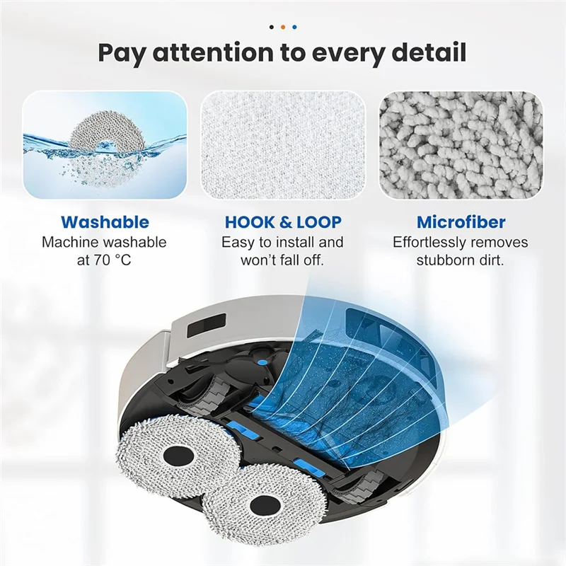 A20F-For ECOVACS DEEBOT T30S Robot Vacuum Cleaner Main Side Brush Hepa Filter Mop Cloth Dust Bags Parts
A20F-For ECOVACS DEEBOT T30S Robot Vacuum Cleaner Main Side Brush Hepa Filter Mop Cloth Dust Bags Parts