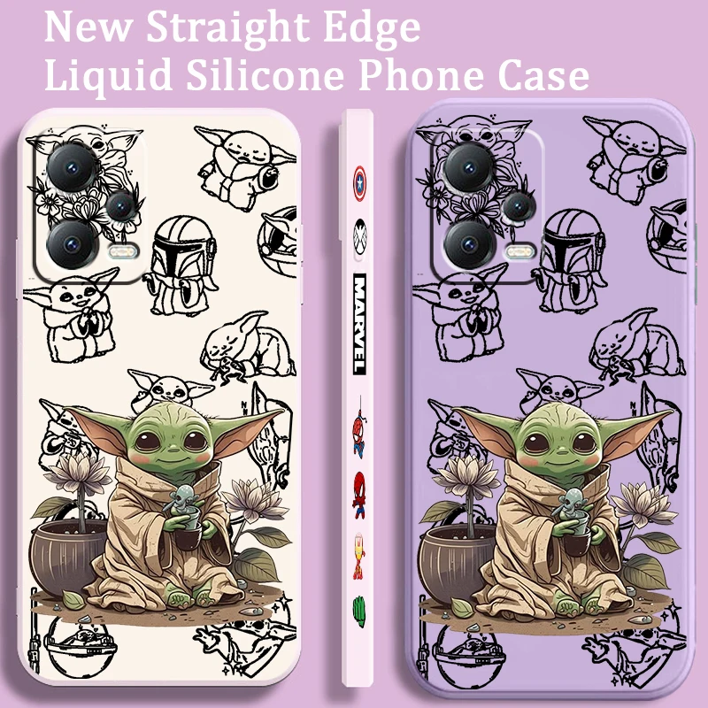 S-Star W-Wars Baby Yoda Liquid Left Rope For Xiaomi Redmi Note 13 12 12S 12R 11 11T 11S 10 10S Pro Plus 5G Back Phone Case
S-Star W-Wars Baby Yoda Liquid Left Rope For Xiaomi Redmi Note 13 12 12S 12R 11 11T 11S 10 10S Pro Plus 5G Back Phone Case
