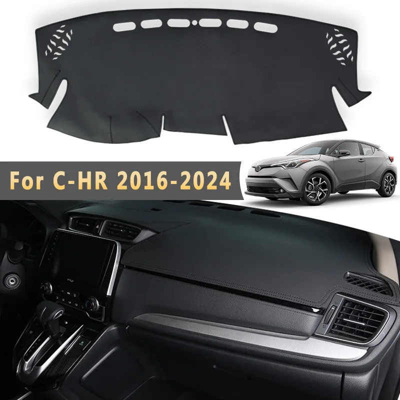 Чехлы на приборную панель автомобиля для Toyota C-HR CHR 2024 2023 2022 2021 2019 2018 2017 2016 Нескользящий солнцезащитный коврик
Чехлы на приборную панель автомобиля для Toyota C-HR CHR 2024 2023 2022 2021 2019 2018 2017 2016 Нескользящий солнцезащитный коврик