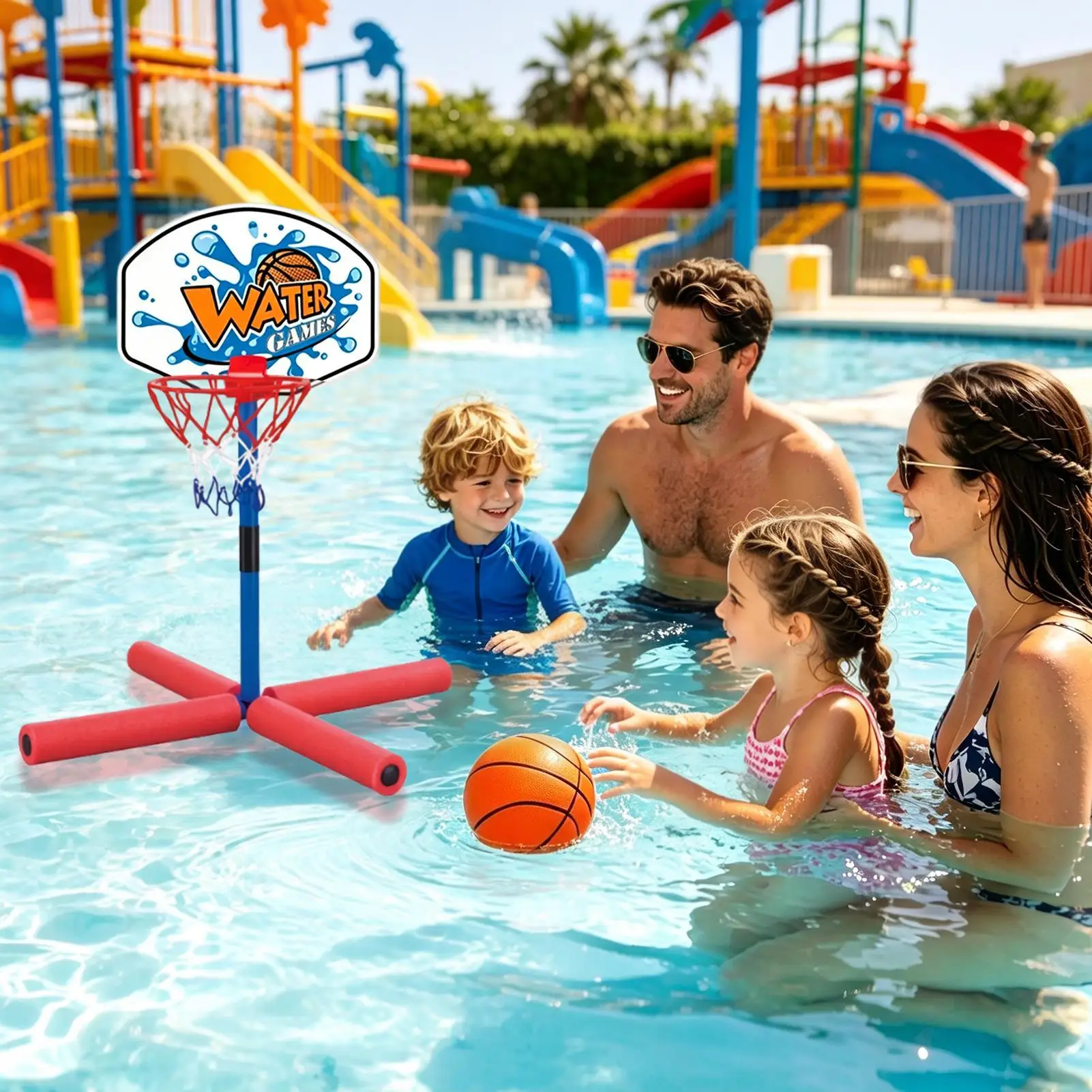 Kids Basketball Hoop Fun Interactive Floating Entertainment Toy Pool Basketball Hoop Toy For Parents Children Kids Family Yard
Kids Basketball Hoop Fun Interactive Floating Entertainment Toy Pool Basketball Hoop Toy For Parents Children Kids Family Yard