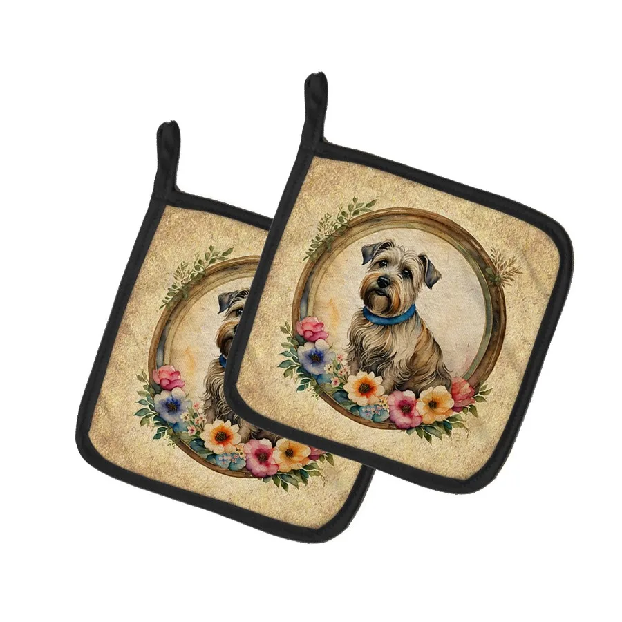 Glen of Imaal Terrier и цветы Пара подставок для горшков Кухонные термостойкие подставки для горшков Наборы горячих подушечек для духовки для приготовления пищи и выпечки
Glen of Imaal Terrier и цветы Пара подставок для горшков Кухонные термостойкие подставки для горшков Наборы горячих подушечек для духовки для приготовления пищи и выпечки