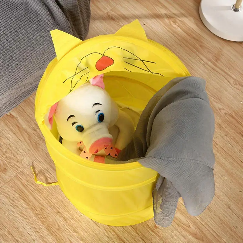 Cartoon Animal Storage Baskets Large Capacity Foldable Toy Organizer Bin With Lid For Kids Room Home Nursery Organization
Cartoon Animal Storage Baskets Large Capacity Foldable Toy Organizer Bin With Lid For Kids Room Home Nursery Organization