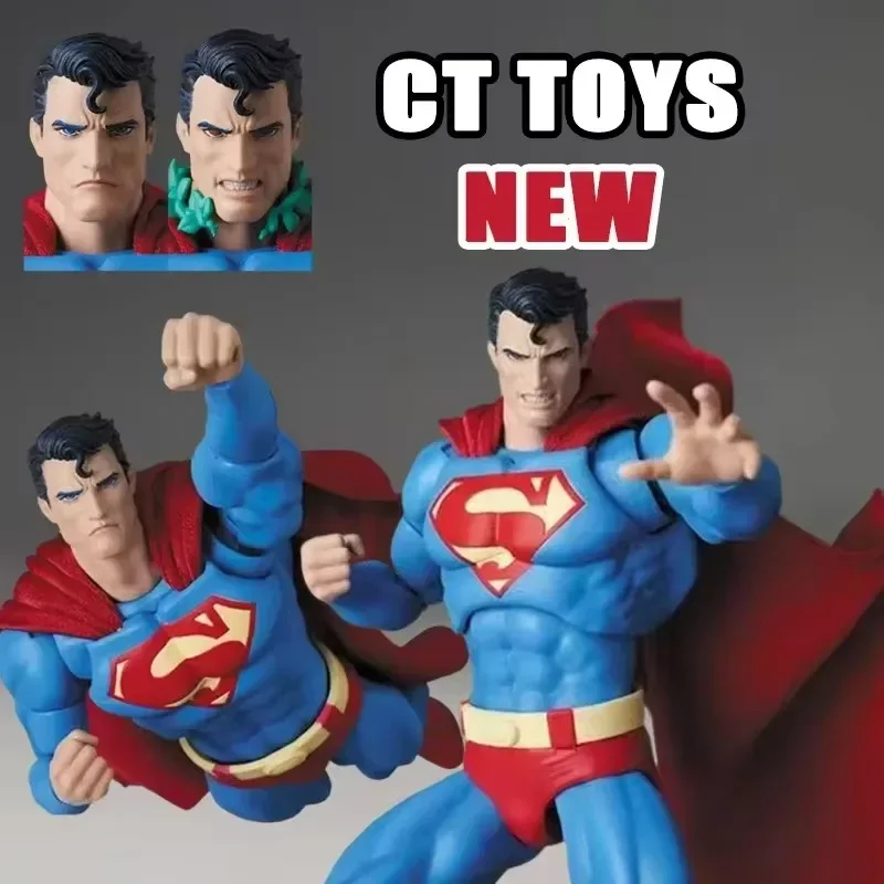 Original CT Toys Superman MAFEX 117 DC Superman Hush Figure Anime Action Figure Ornament PVC Statue Collectible Model Toys Gift
Original CT Toys Superman MAFEX 117 DC Superman Hush Figure Anime Action Figure Ornament PVC Statue Collectible Model Toys Gift