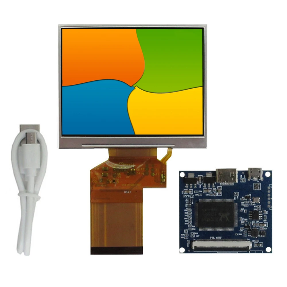 3.5 Inch LQ035NC111 Multipurpose LCD Screen Display Controller Control Driver Board Mini HDMI-Compatible mini Monitor