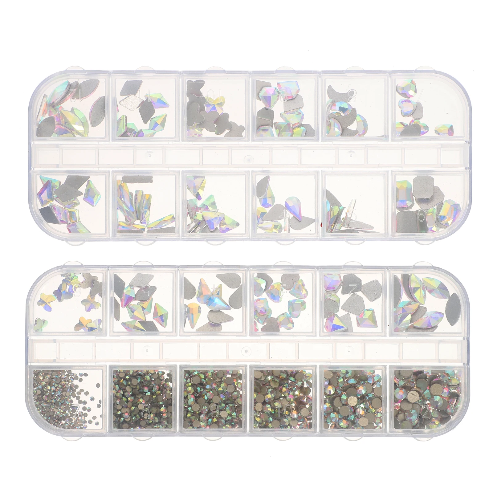 2 Boxes Nail Decor Supplies Irregular Shape Shiny Effect DIY Jewelry Accessories Manicure Decors
2 Boxes Nail Decor Supplies Irregular Shape Shiny Effect DIY Jewelry Accessories Manicure Decors