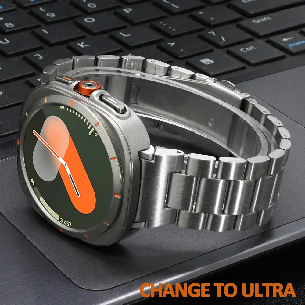 Stainless Steel Strap + PC Case for Samsung Galaxy Watch 7/6 40mm 44mm Luxury No Gaps Bracelet for galaxy WATCH 7 Quick Fit Band
Stainless Steel Strap + PC Case for Samsung Galaxy Watch 7/6 40mm 44mm Luxury No Gaps Bracelet for galaxy WATCH 7 Quick Fit Band