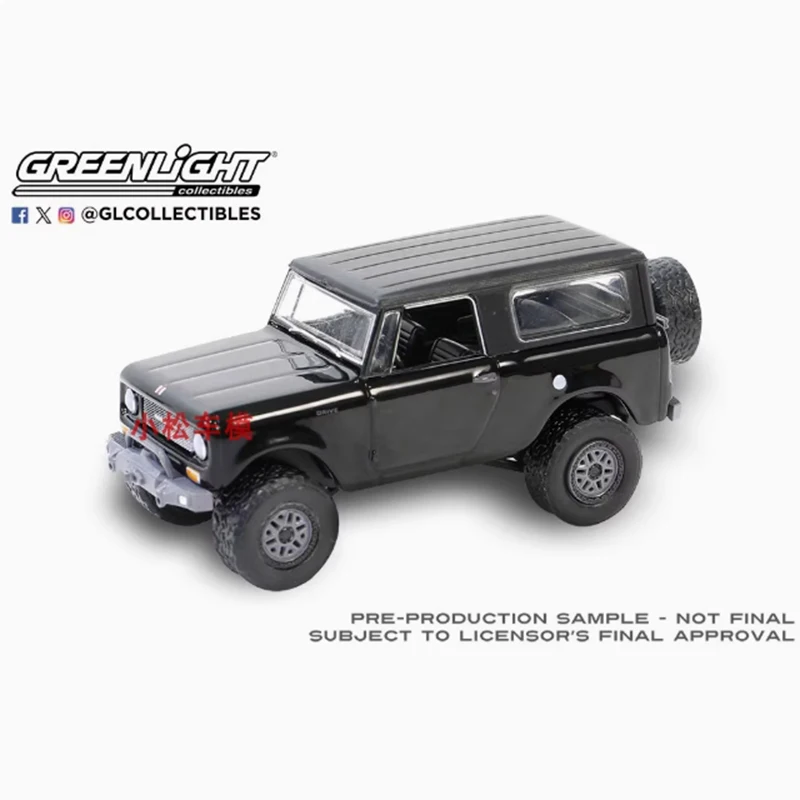 GreenLight 1:64 Scale 1969 1970 Harvester Scout Alloy Car Model Static Collection Decorated Holiday Gifts Toys
GreenLight 1:64 Scale 1969 1970 Harvester Scout Alloy Car Model Static Collection Decorated Holiday Gifts Toys