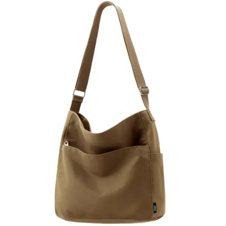 KALIDI Canvas Tote Bag Large Hobo Crossbody Shoulder Handbag Zipper Messenger Bag for Women or Men Casual College Work
KALIDI Canvas Tote Bag Large Hobo Crossbody Shoulder Handbag Zipper Messenger Bag for Women or Men Casual College Work