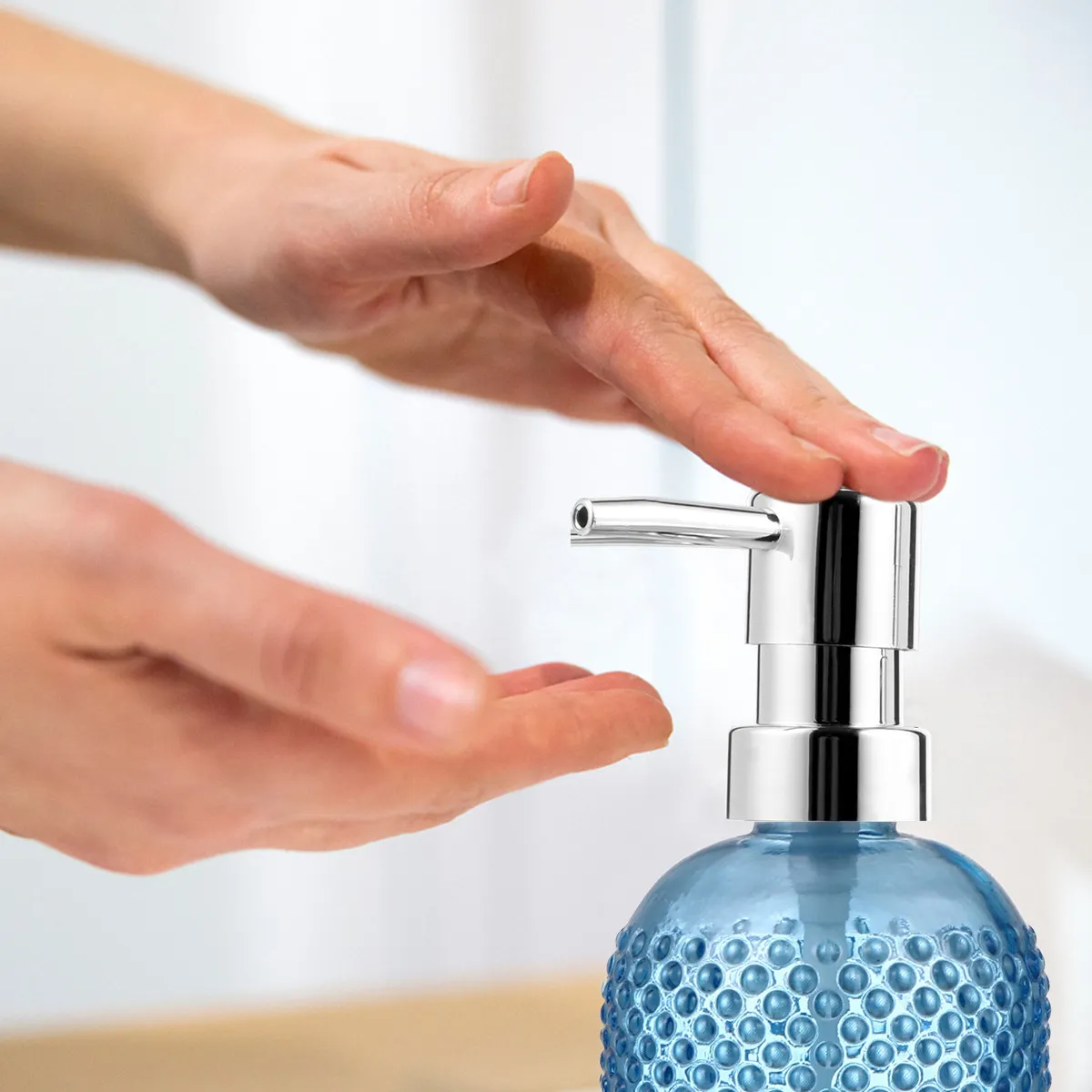 3Pcs 400Ml Glass Lotion Bottle Press Dispenser for Hand Soap Shampoo Shower Gel Body Wash Refillable Grip Design Home
3Pcs 400Ml Glass Lotion Bottle Press Dispenser for Hand Soap Shampoo Shower Gel Body Wash Refillable Grip Design Home