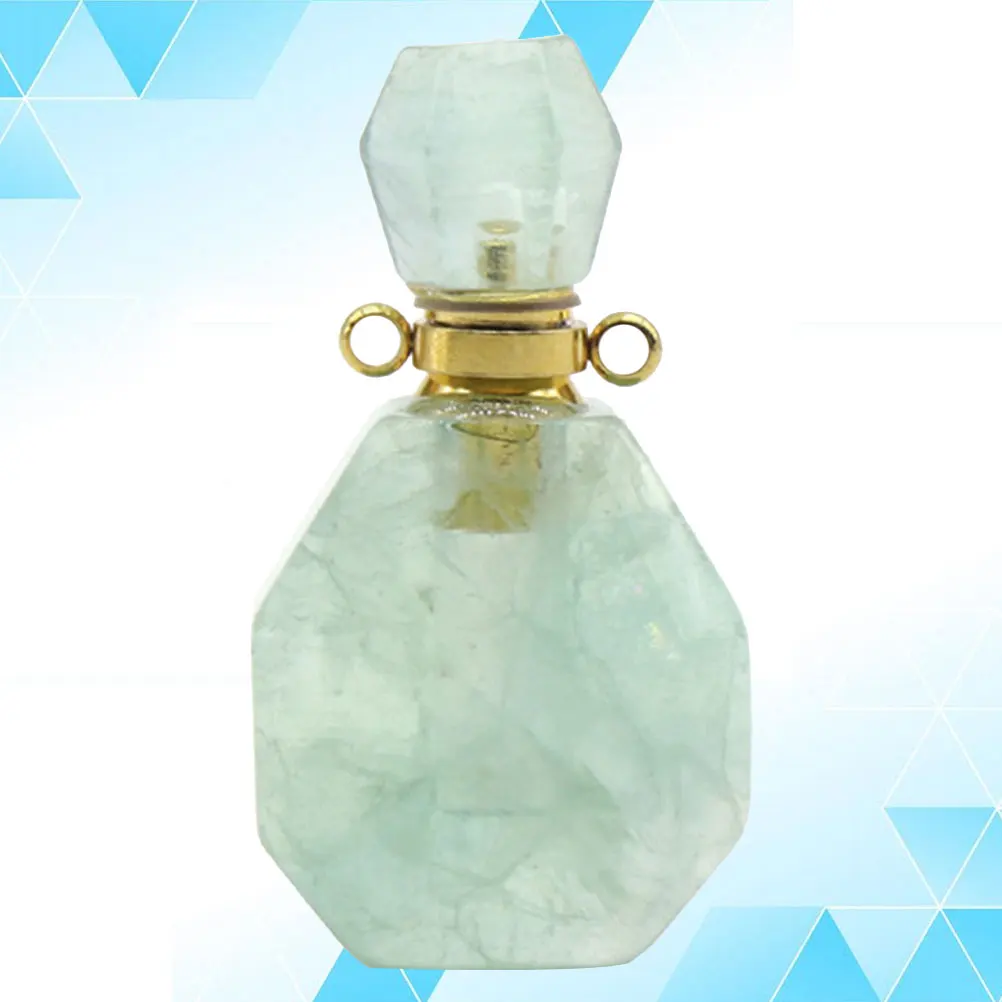 Fluorite Pendant Portable Aromatherapy Container Crystal Bottle Refillable Mini Perfume Replacement
Fluorite Pendant Portable Aromatherapy Container Crystal Bottle Refillable Mini Perfume Replacement