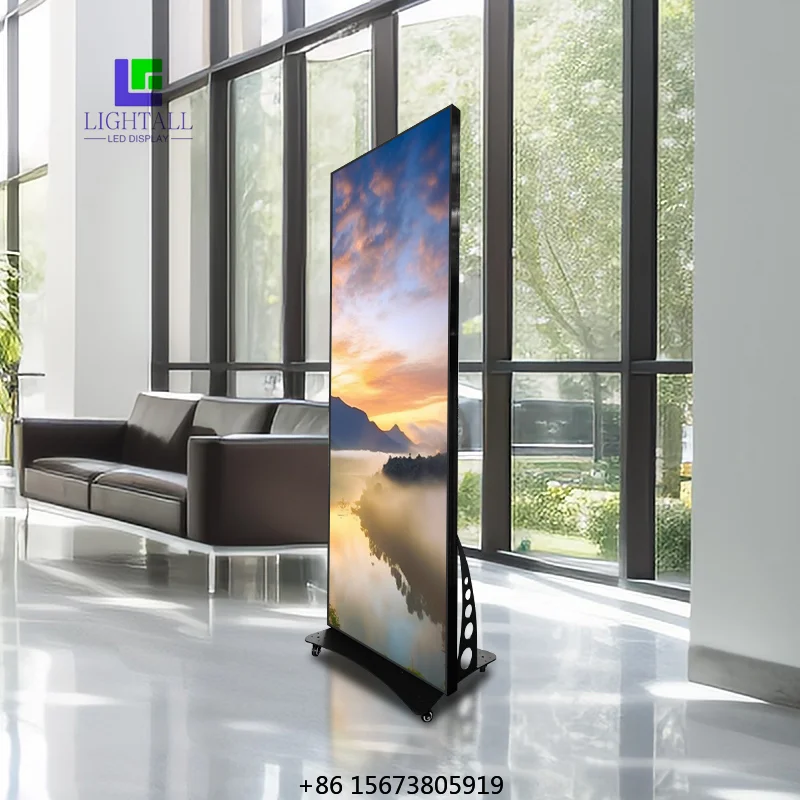 Led Poster P1.8 Standing Poster Led Display Advertising Digital Signage Full Hd Indoor Event Display 640x1920mm
Led Poster P1.8 Standing Poster Led Display Advertising Digital Signage Full Hd Indoor Event Display 640x1920mm