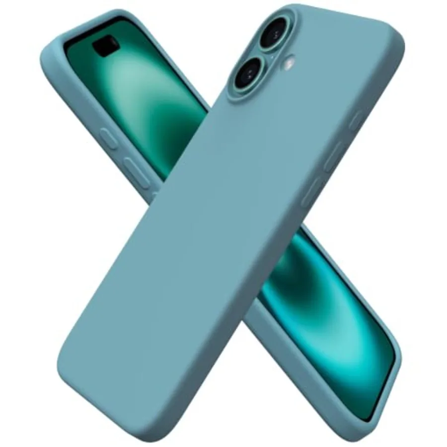 Compatible with iPhone 16 Plus Case 6.7, Slim Liquid Silicone 3 Layers Full Covered Soft Gel Rubber Phone Case Protective Cover
Compatible with iPhone 16 Plus Case 6.7, Slim Liquid Silicone 3 Layers Full Covered Soft Gel Rubber Phone Case Protective Cover