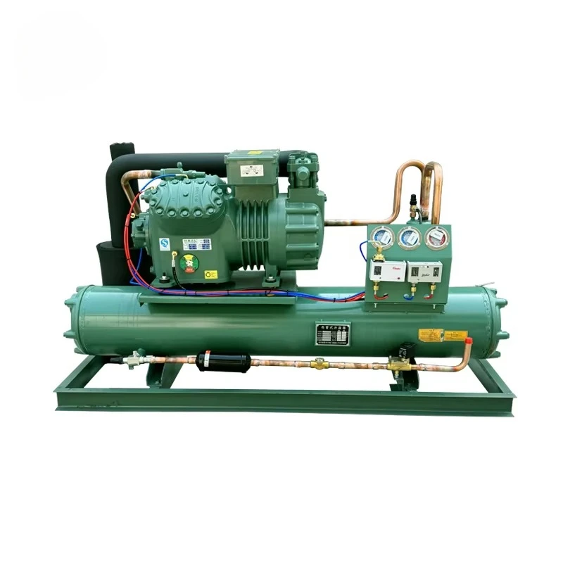 Semi-closed Water Tower Piston Compressor Condensing Unit Industrial Water Cooler for Frozen Food
Semi-closed Water Tower Piston Compressor Condensing Unit Industrial Water Cooler for Frozen Food