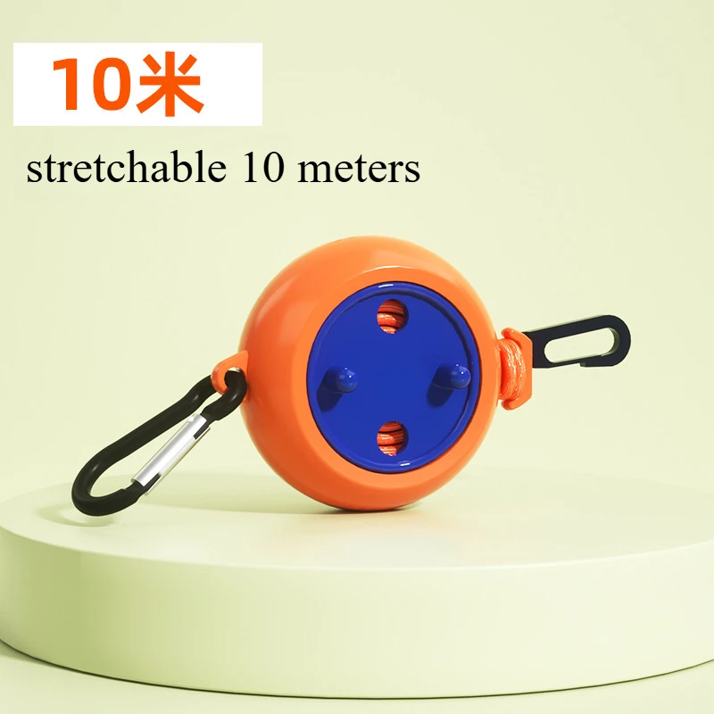 Outdoor travel portable travel clothesline business trip indoor hotel hotel standing cool hanging dry clothes rope
Outdoor travel portable travel clothesline business trip indoor hotel hotel standing cool hanging dry clothes rope