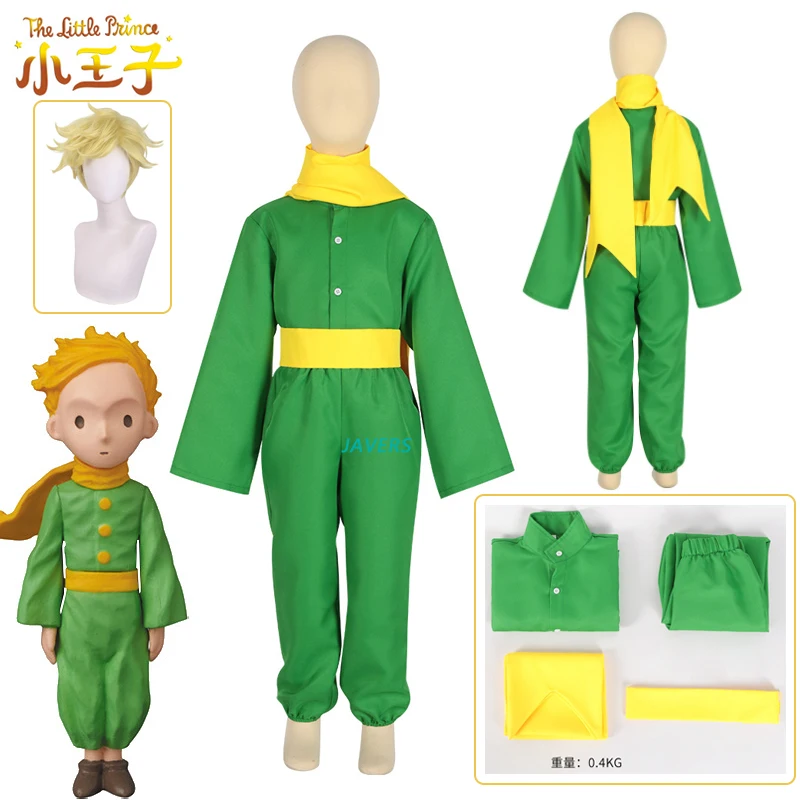 Anime The Little Prince Cosplay Costume Kids School Dance Stage Performance Green One-piece Cos Suit Halloween Carnival Outfits
Anime The Little Prince Cosplay Costume Kids School Dance Stage Performance Green One-piece Cos Suit Halloween Carnival Outfits