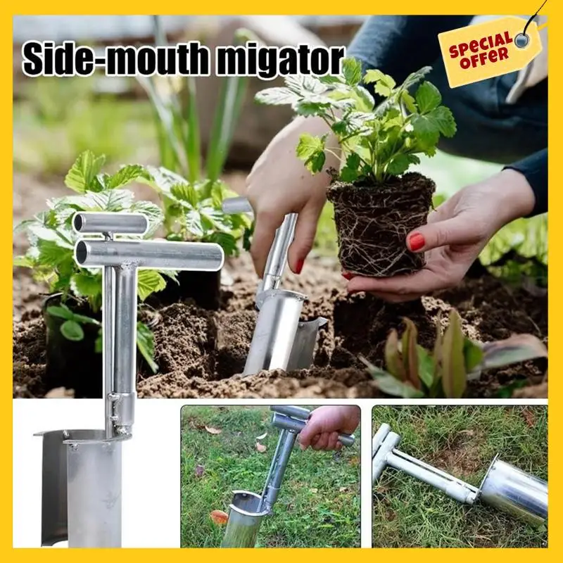 Plant And Fruit Tree Seedling Transplanter, 2024 New Stainless Steel Planting Garden Tools With Long Handle Handheld
Plant And Fruit Tree Seedling Transplanter, 2024 New Stainless Steel Planting Garden Tools With Long Handle Handheld