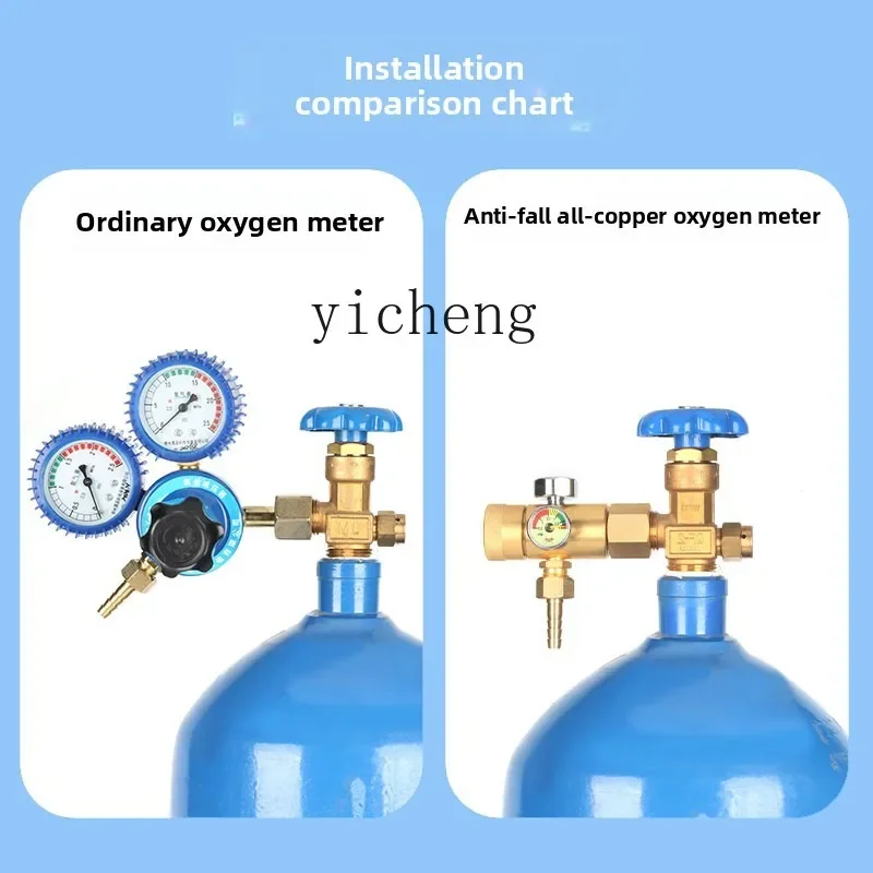 Anti-fall Gas-saving Oxygen Meter Pressure Reducing Valve Pressure Reducer Carbon Dioxide Meter Energy-saving Meter
Anti-fall Gas-saving Oxygen Meter Pressure Reducing Valve Pressure Reducer Carbon Dioxide Meter Energy-saving Meter